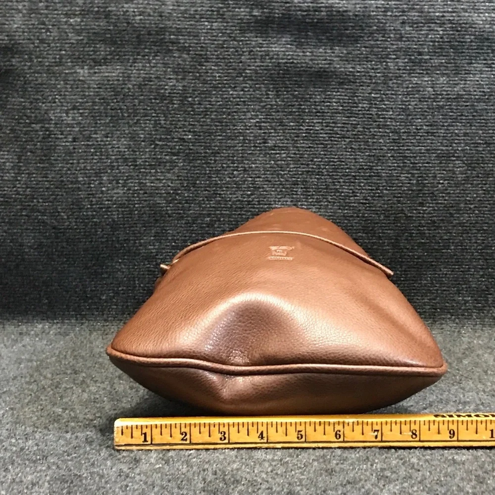 Braun Büffel Design Germany Brown Leather Shoe‎ Bag Drawstring Pouch Travel Bag